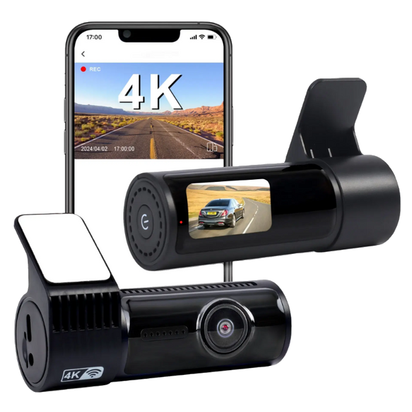 Ultra HD 2- Channel Dash Camera